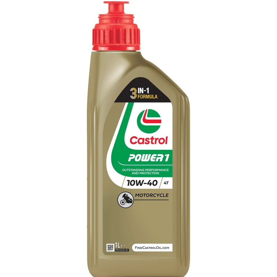 Масло за четиритактов мотоциклет Castrol POWER1 4T 10W-40, 1 L